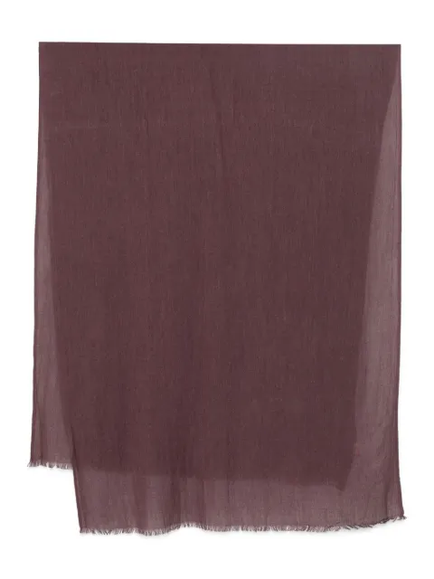 YERSE Johonson frayed-edge scarf