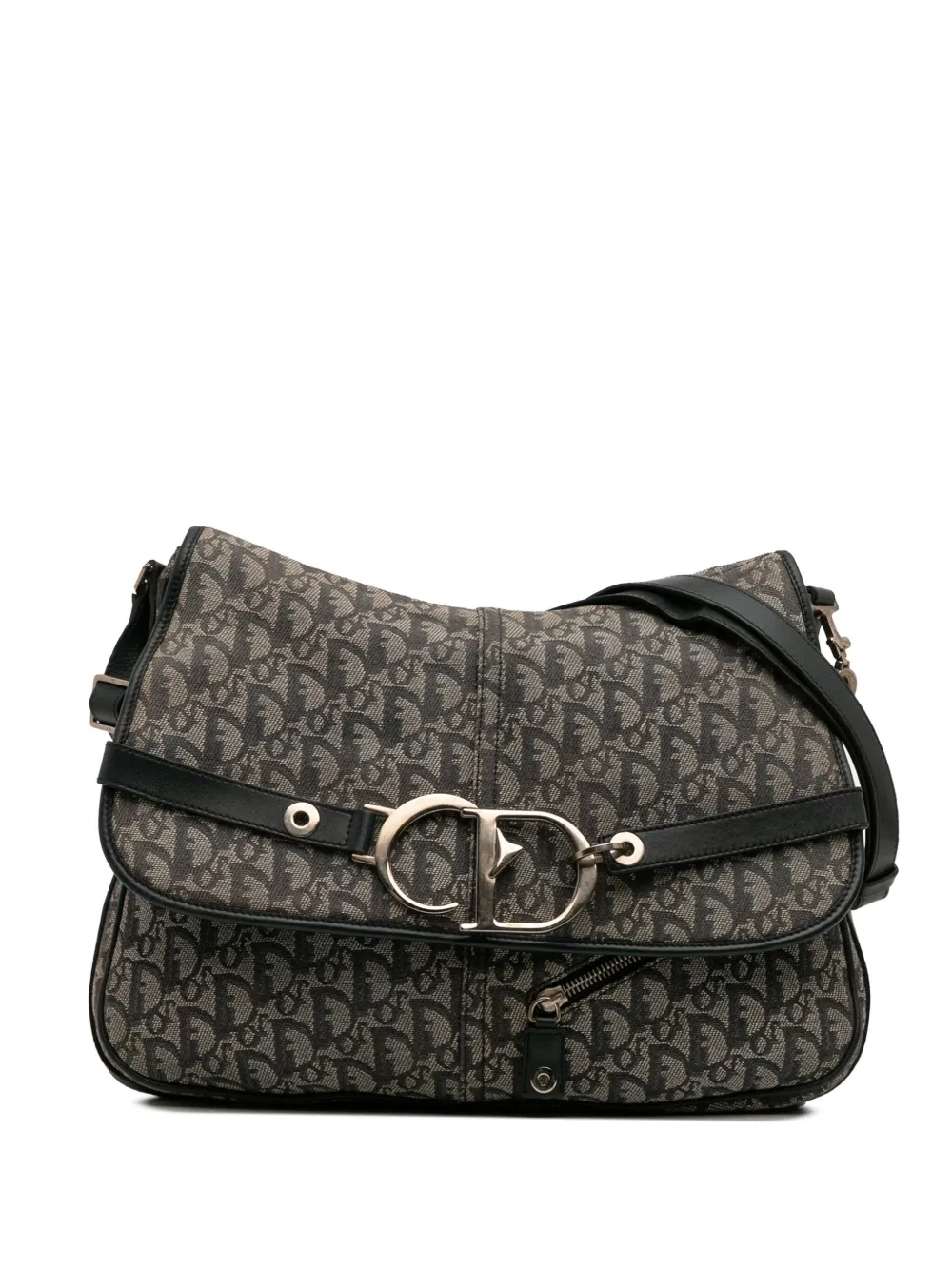 Christian Dior Pre-Owned 2004 ディオリッシモ トロッター キャンバス メッセンジャー ショルダーバッグ - Christian Dior Pre-Owned 2004 ディオリッシモ トロッター キャンバス メッセンジャー ショルダーバッグ -