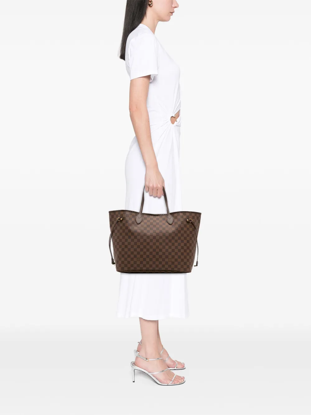 Louis Vuitton Pre-Owned شنطة عملية 'دامييه إيبين نيفرفول ‪2012 'GM ‬ | كلاسيكيات | Image 2
