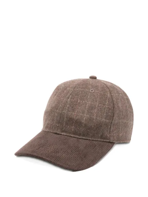 YERSE check-print baseball cap