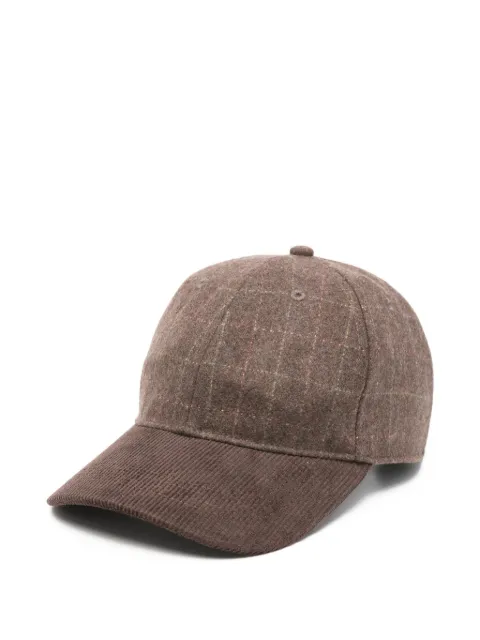 YERSE check-print baseball cap