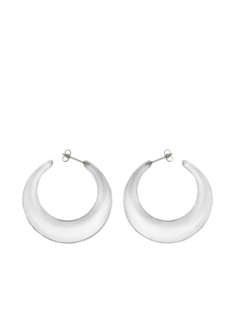 The Good Statement Delta hoop earrings