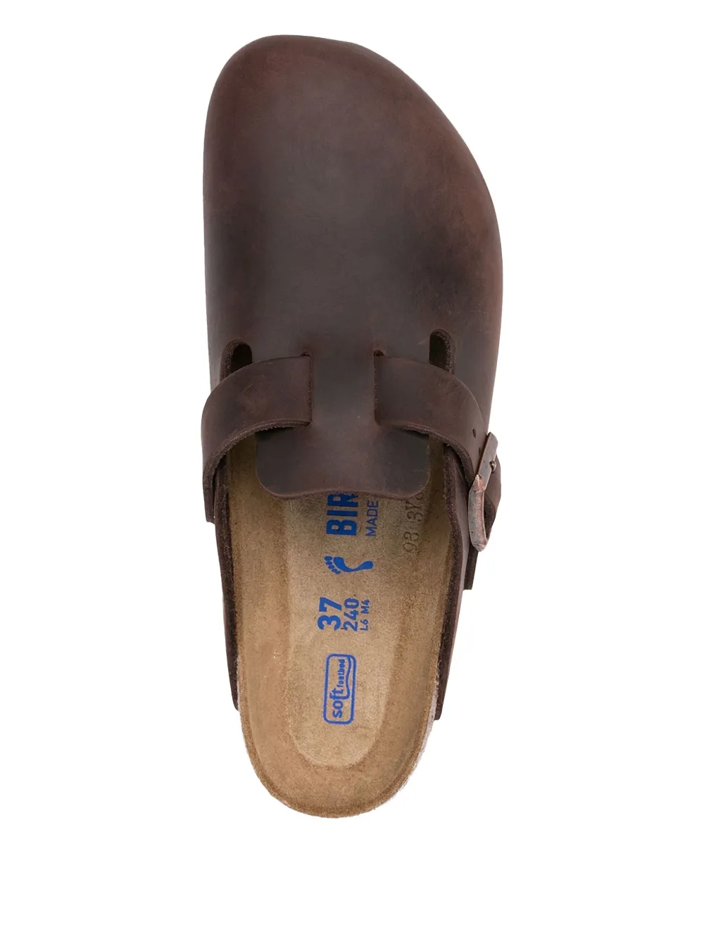 Birkenstock Boston oiled-leather clogs Brown