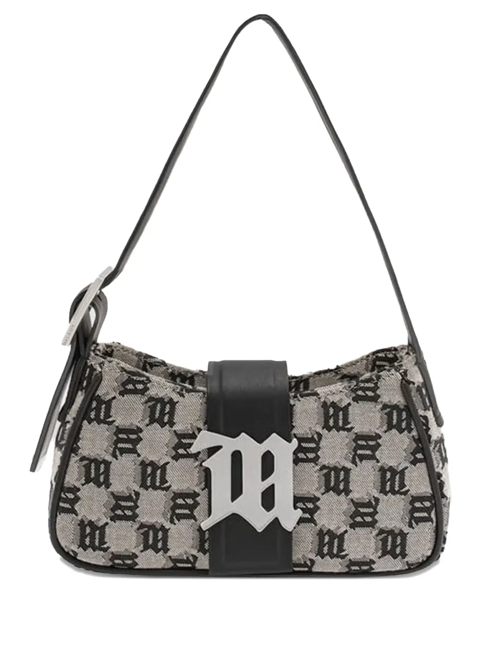 MISBHV monogram-jacquard mini bag | Grey | Image 1