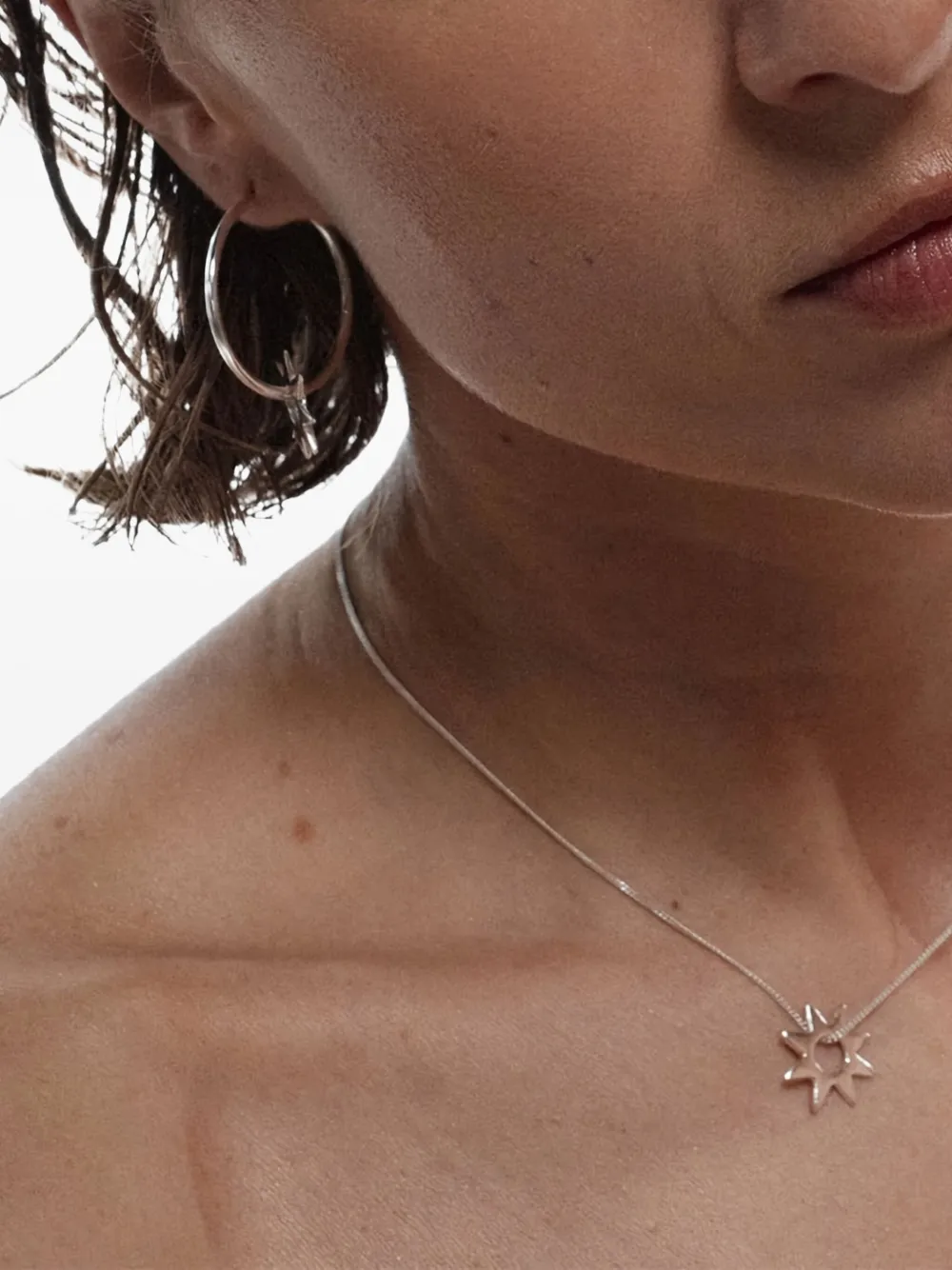 NO MORE Sea Sun halsketting - Zilver