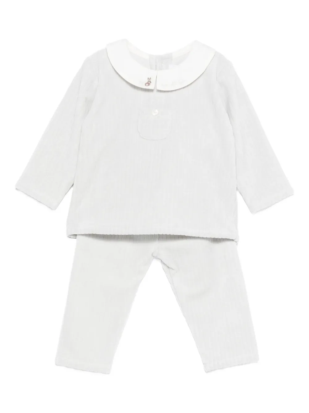 Tartine Et Chocolat Peter Pan-collar trouser set | Blue | Image 1