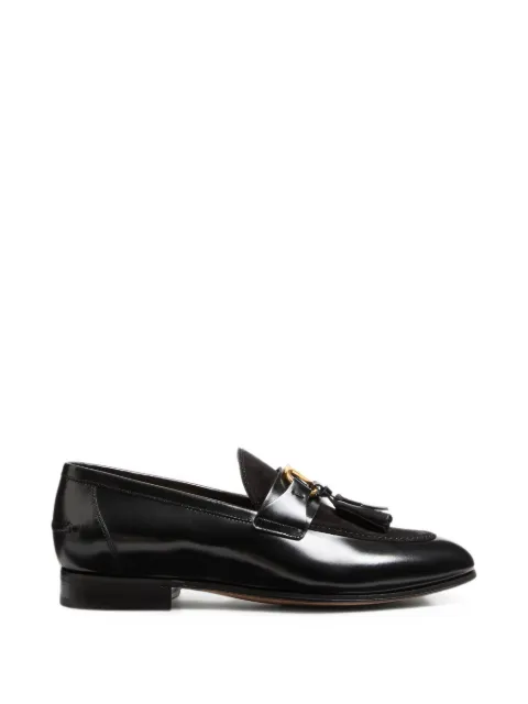 Valentino Garavani Vaniteux calfskin and split leather loafer