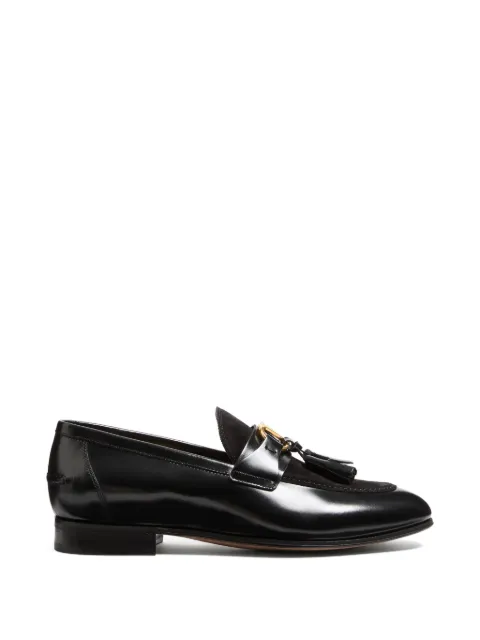 Valentino Garavani Vaniteux calfskin and split leather loafer