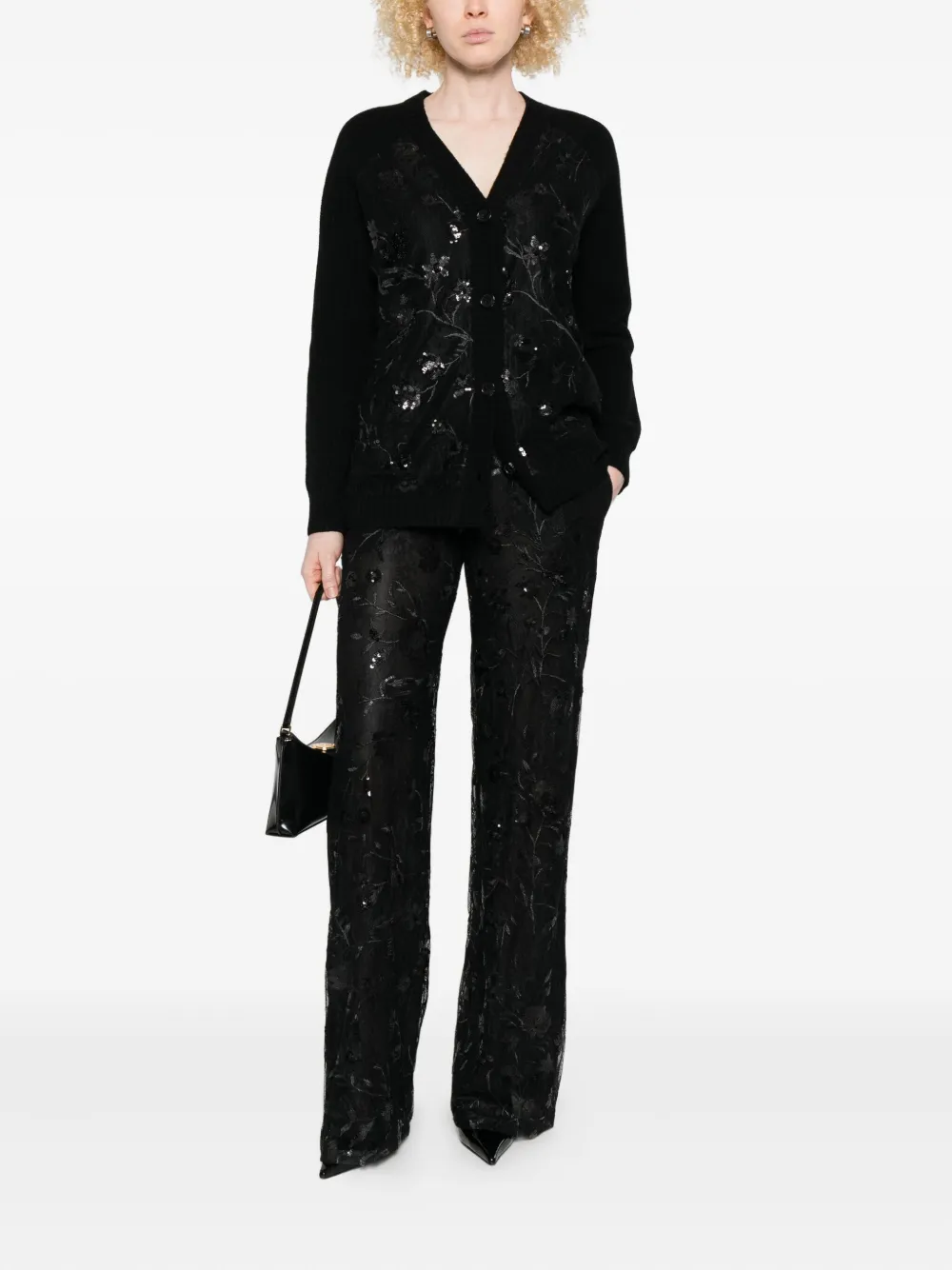ERMANNO FIRENZE  sequin-embellished cardigan | Cardigans | Image 2