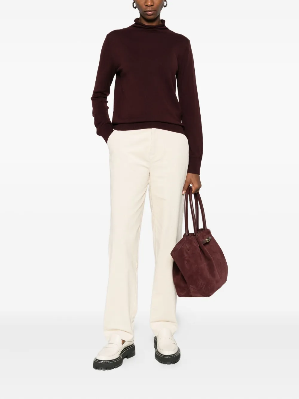 YERSE turtleneck long-sleeve sweater | Knitted Sweaters | Image 2
