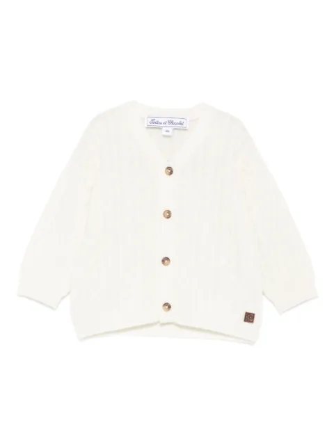 Tartine Et Chocolat cashmere cardigan