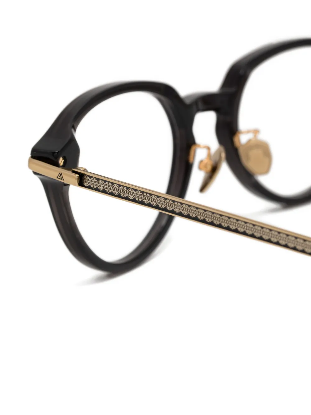  Myth Round-frame Glasses - Black 