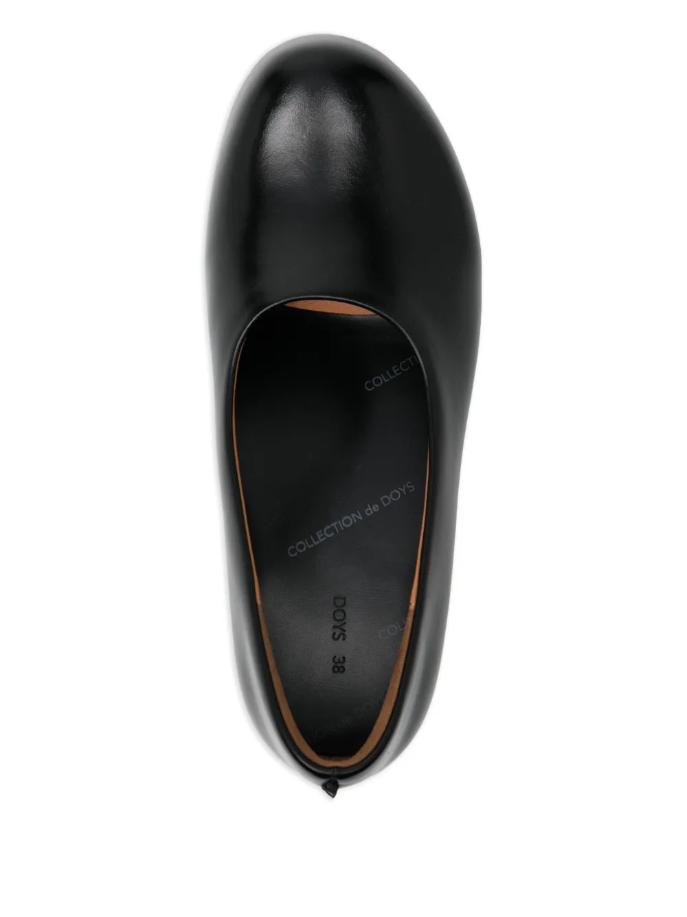 DOYS 50 mm Turin pumps Zwart