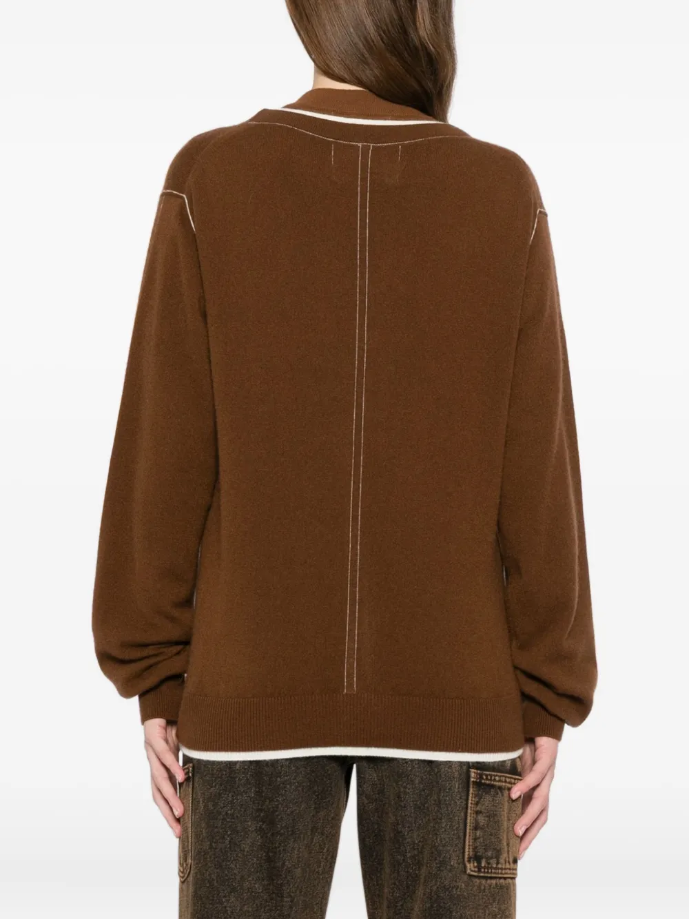 CUDDLEUP Kasjmier vest Bruin