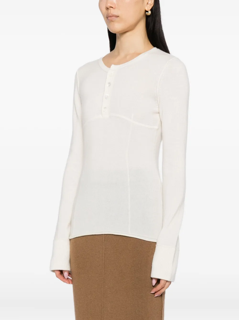 CUDDLEUP Kasjmier trui Beige