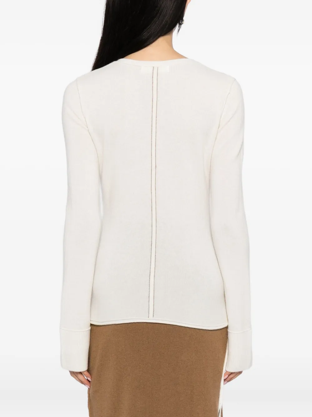 CUDDLEUP Kasjmier trui Beige
