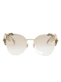 MYTH M4 Elation cat eye sunglasses - Black