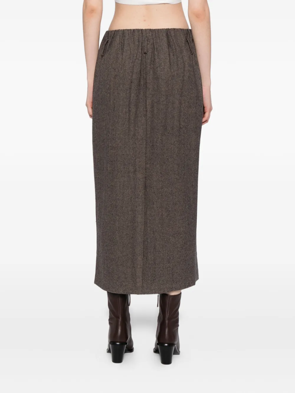Cotemp A-line Skirt In Brown