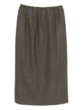 COTEMP a-line skirt - Brown