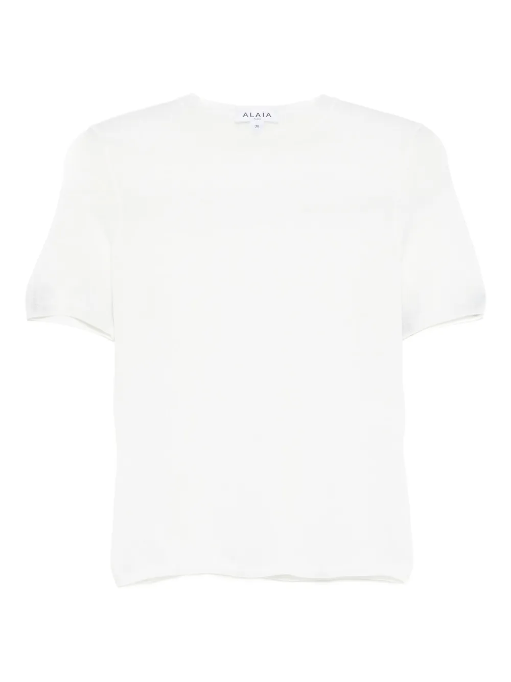 Alaïa playera con cuello redondo | neutro | Image 1