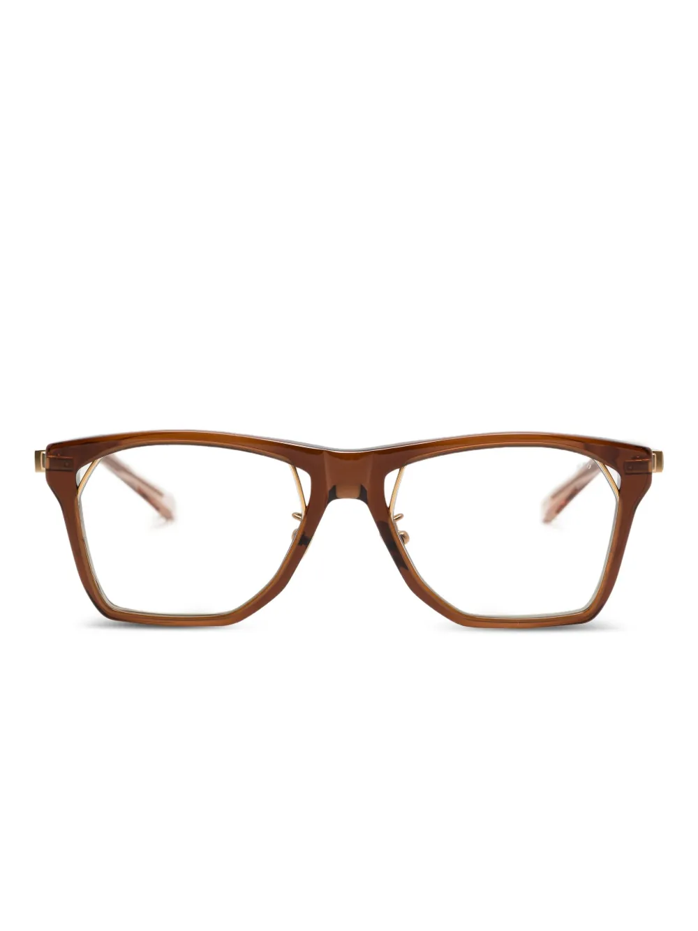 MYTH geometric-frame sunglasses | Brown | Image 1