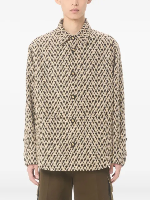 Valentino Garavani button-fastening shirt jacket