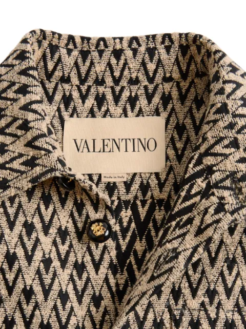 Valentino Garavani sobrecamisa con botones