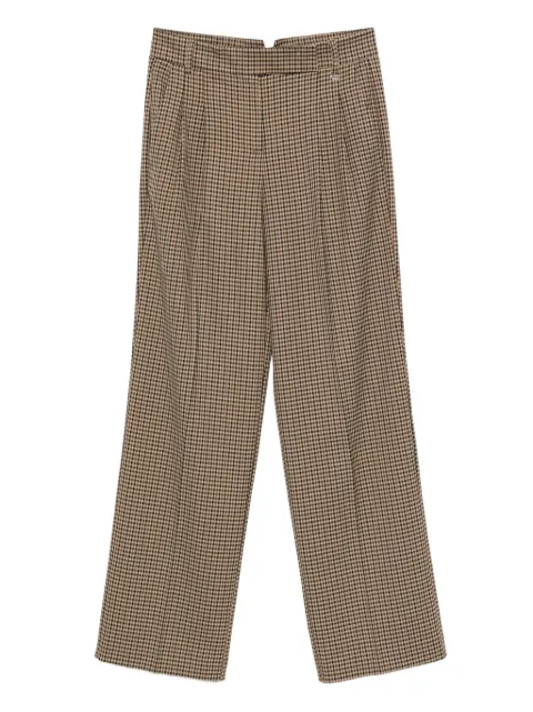 Aniye By check-print trousers