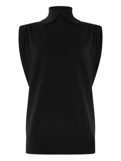 Genny top tejido con cuello de tortuga