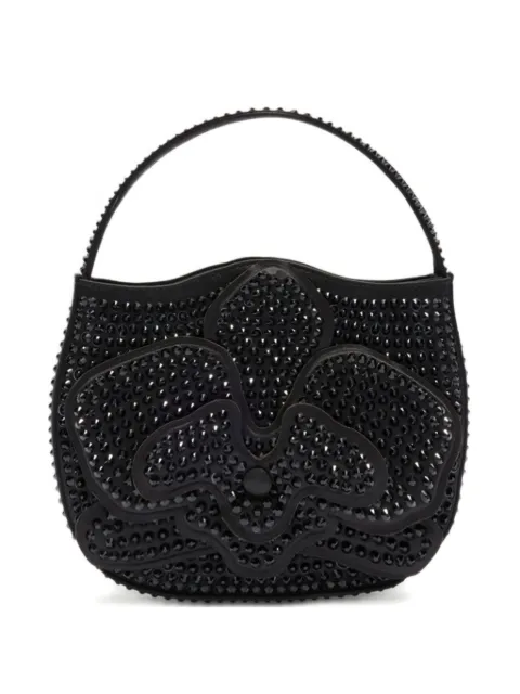Genny mini Orchidea crystal-embellished tote bag