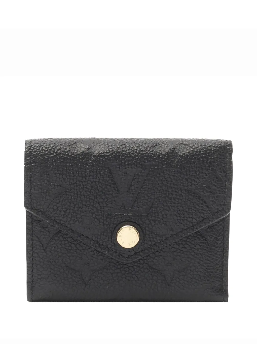 Louis Vuitton Pre-Owned 2021-2025 モノグラム アンプラント ゾエ ウォレット 財布 - ブラック Louis Vuitton Pre-Owned 2021-2025 モノグラム アンプラント ゾエ ウォレット 財布 - ブラック