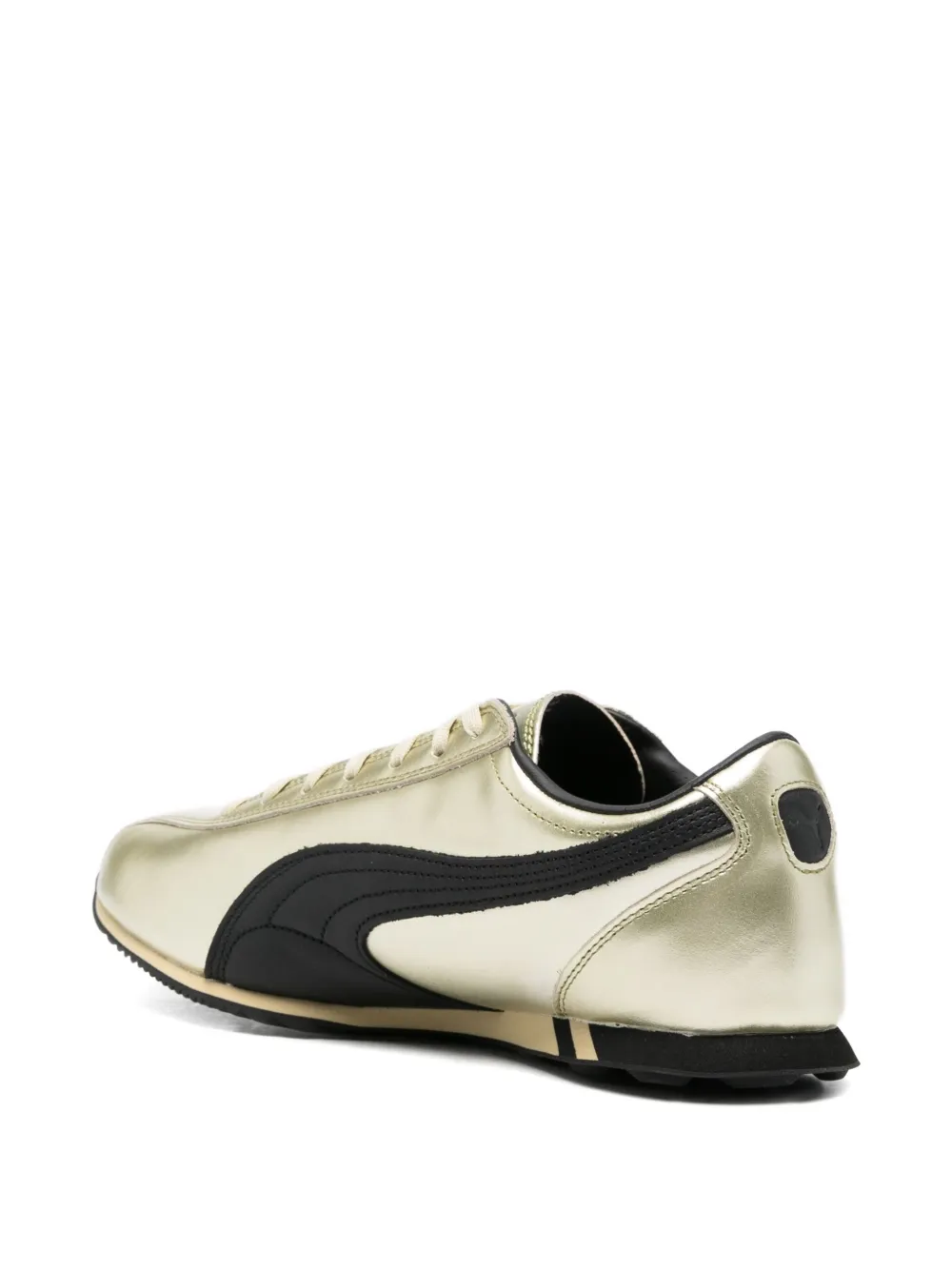 Puma Formstrip-logo Sneakers In Gold