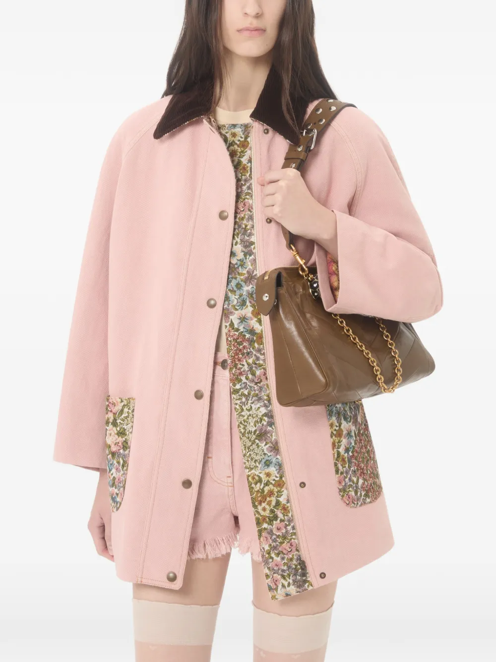 Valentino Garavani Denim sailorjas Roze