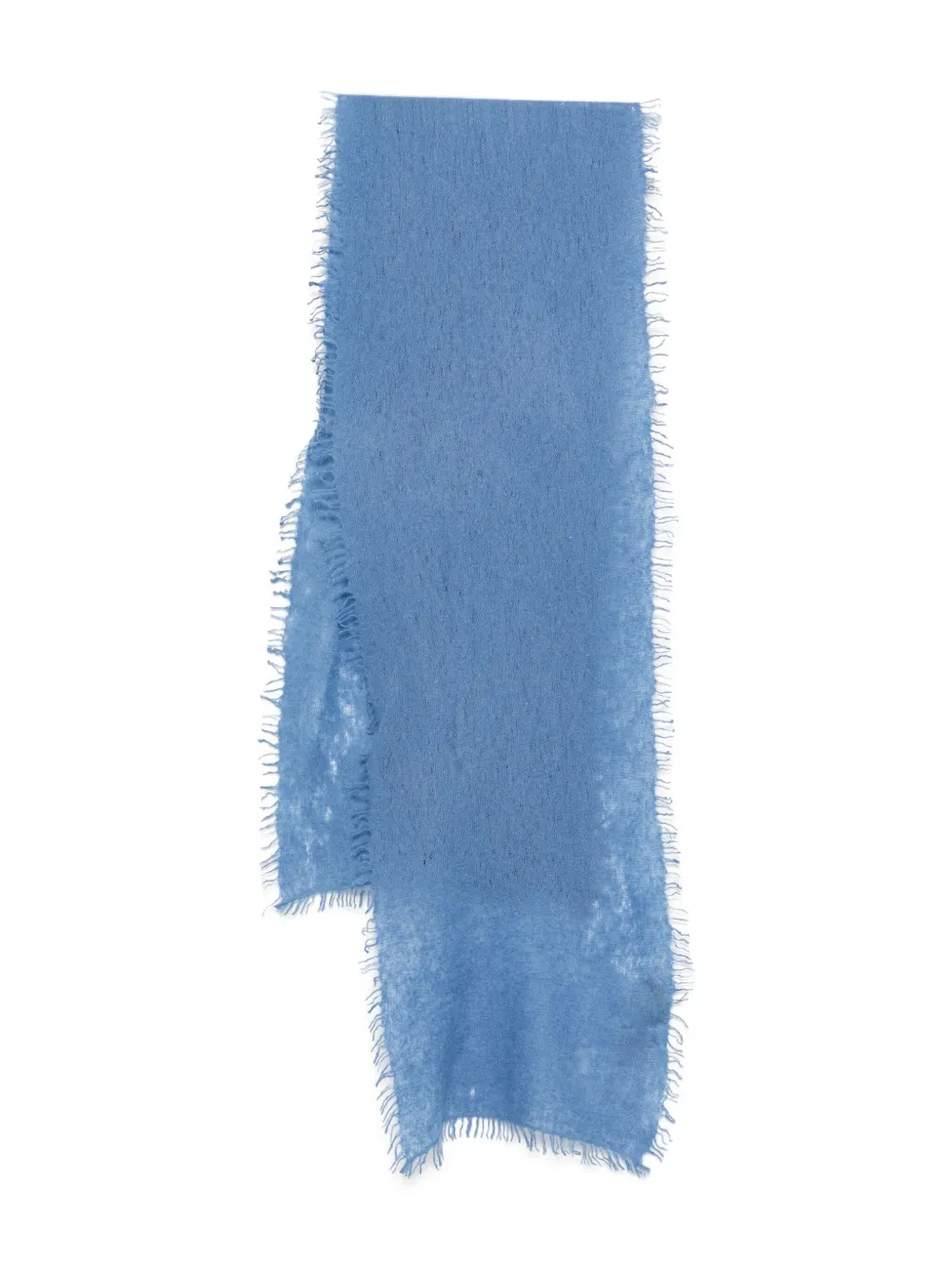 MOULETA felted frayed-edge scarf | Blue | Image 1