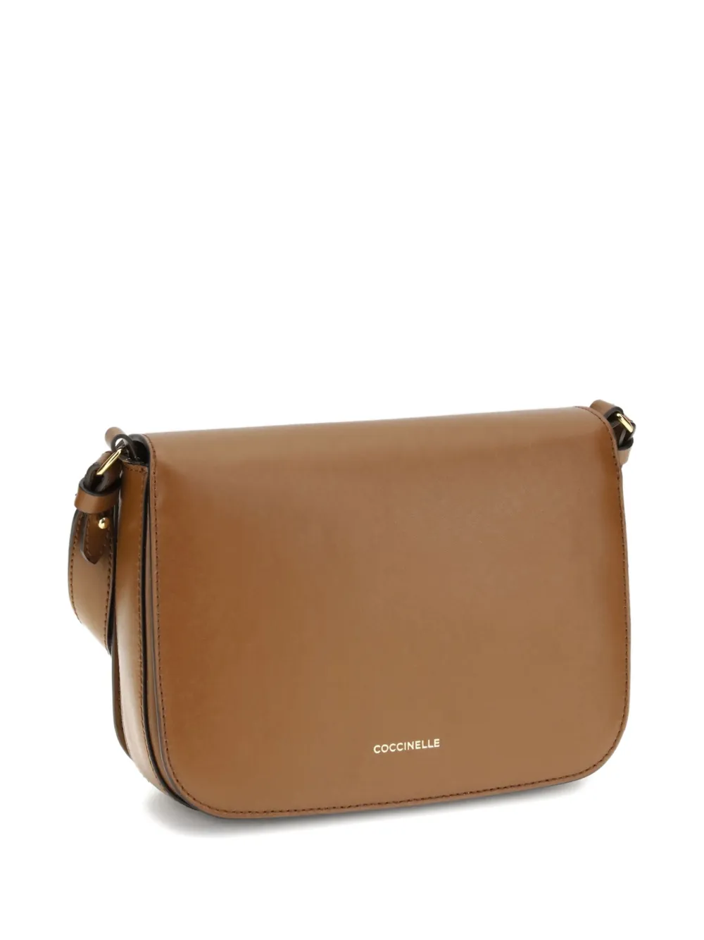 Coccinelle small C-Me logo shoulder bag - Bruin