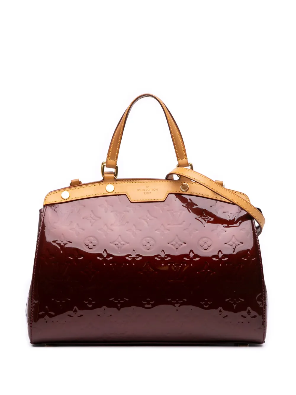 Louis Vuitton Pre-Owned 2011 モノグラム ヴェルニ ブレア MM サッチェルバッグ - レッド Louis Vuitton Pre-Owned 2011 モノグラム ヴェルニ ブレア MM サッチェルバッグ - レッド