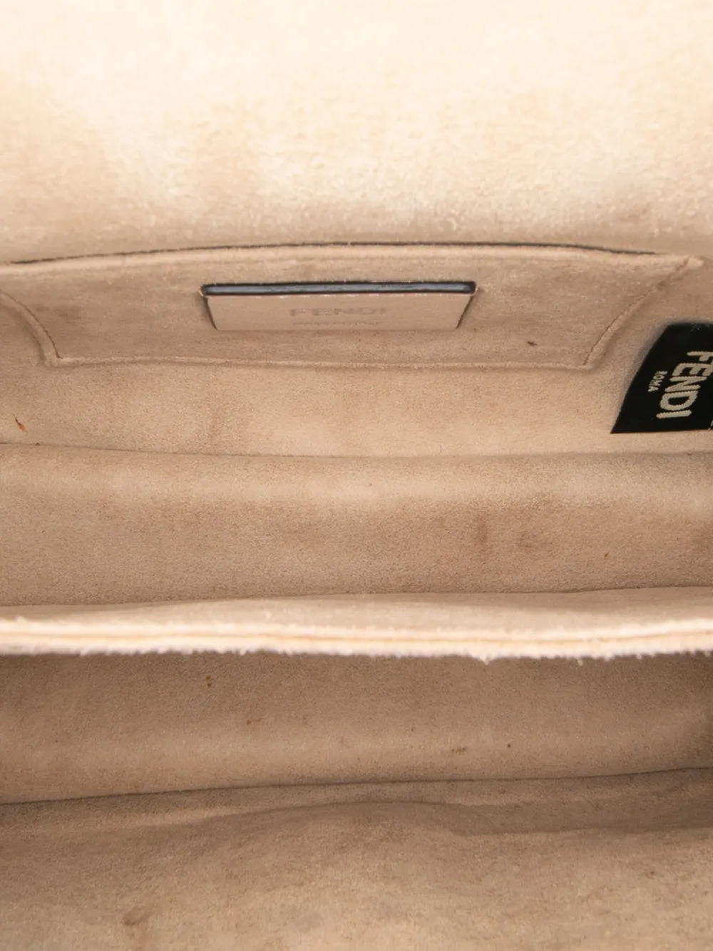 Pre-owned Fendi 2010-2025 Small Leather Kan I Crossbody Bag In Pink