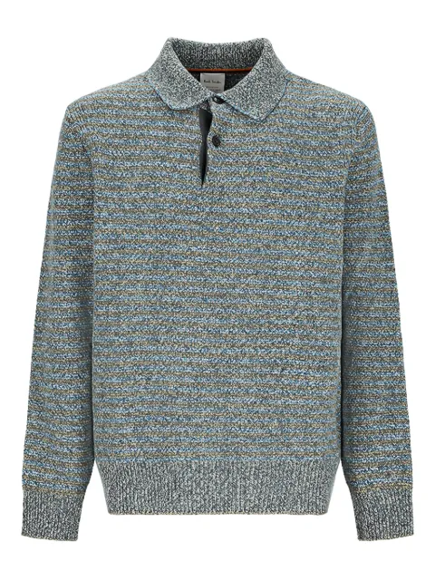 Paul Smith striped polo-neck sweater