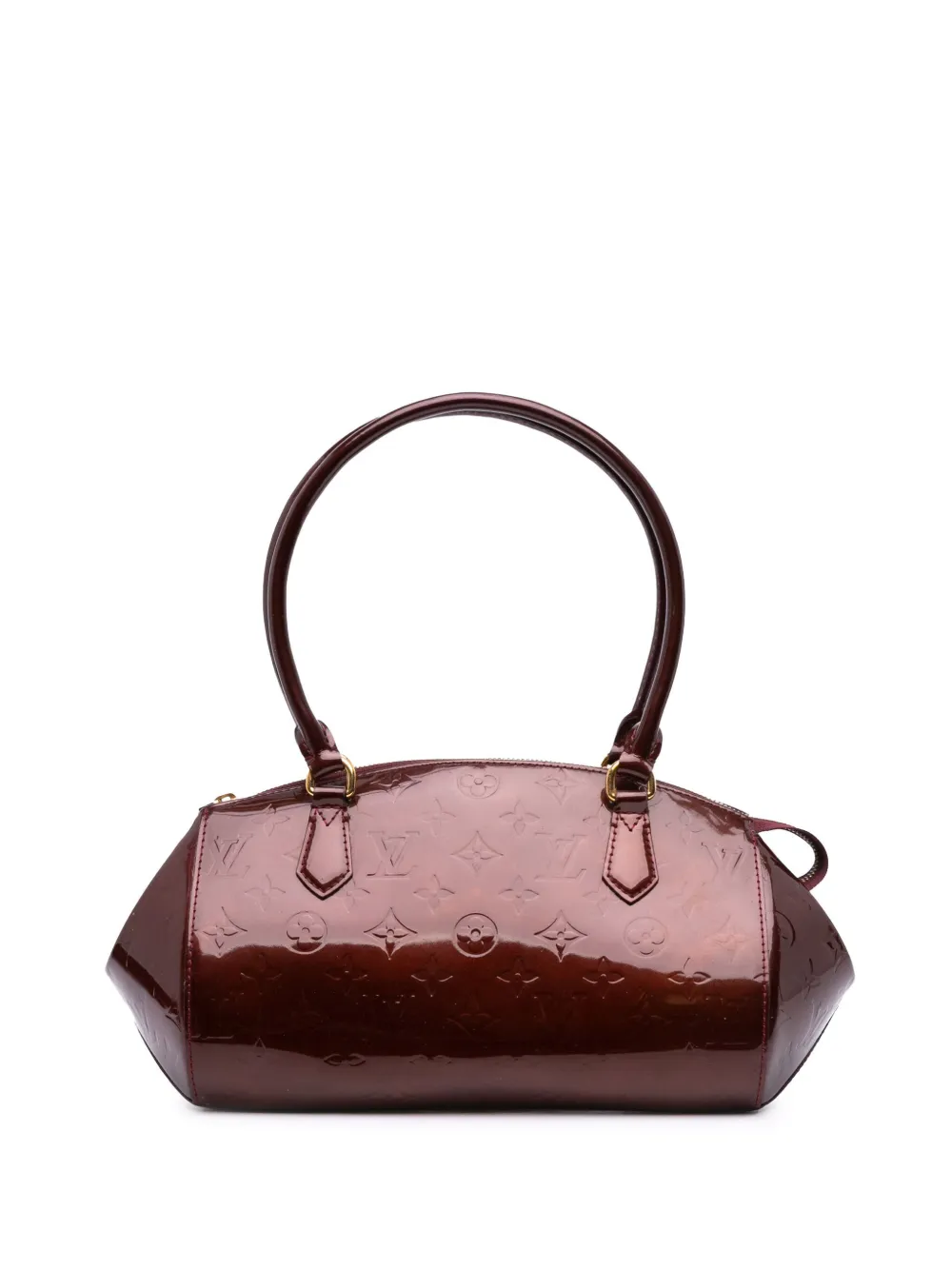 Louis Vuitton Pre-Owned 2011 モノグラム ヴェルニ シャーウッド PM ショルダーバッグ - レッド Louis Vuitton Pre-Owned 2011 モノグラム ヴェルニ シャーウッド PM ショルダーバッグ - レッド