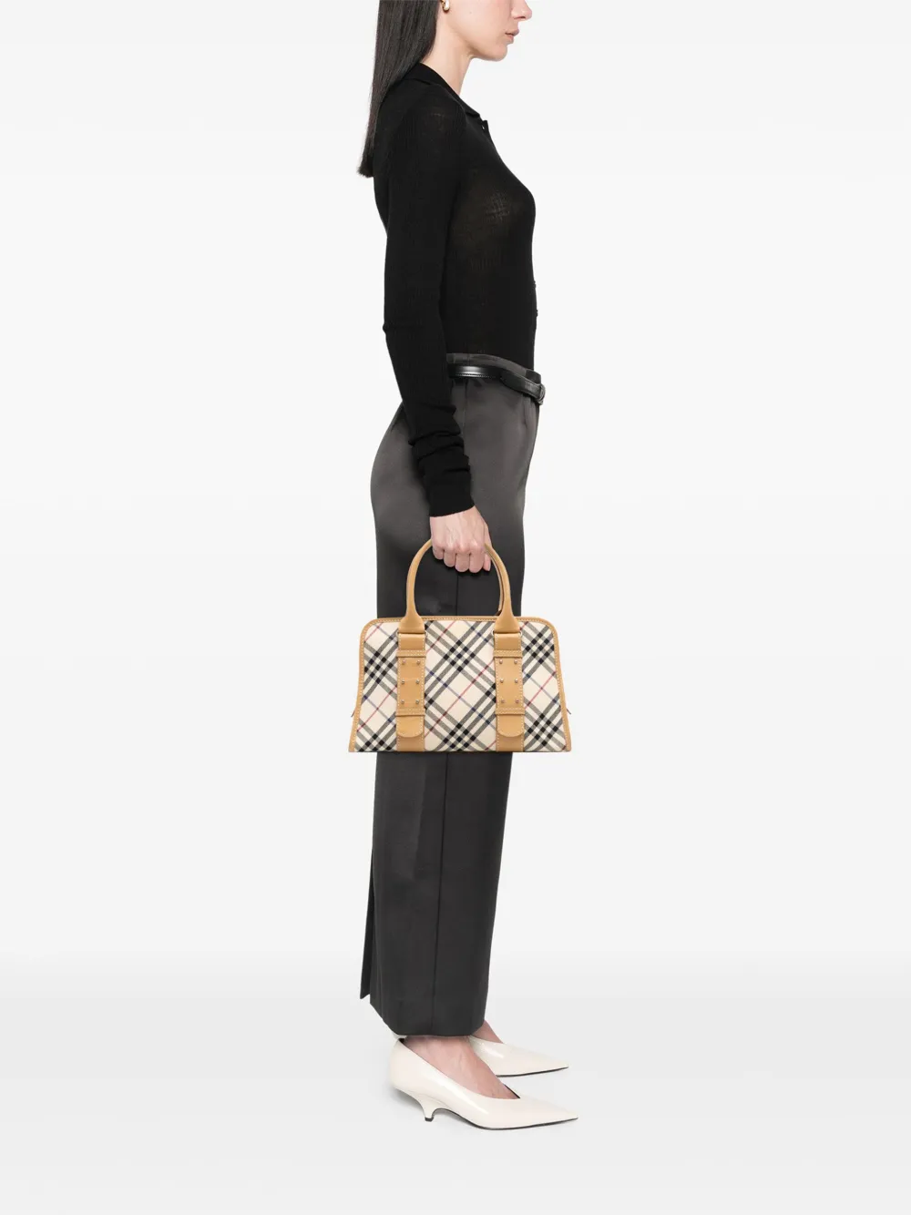 Burberry Pre-Owned 2000-2017 Nova Check Canvas handbag | Pre-Owned | Image 2