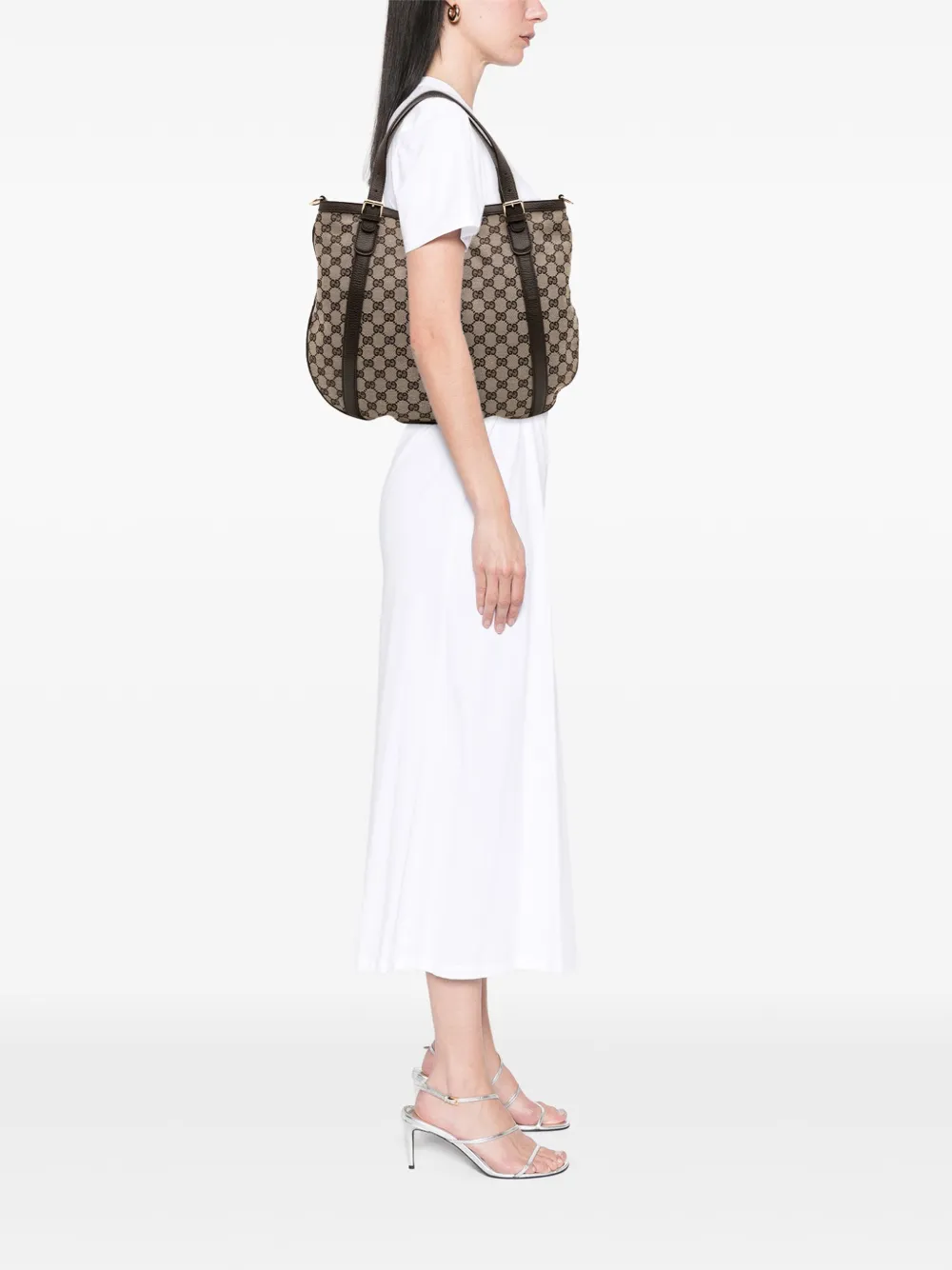 Gucci Pre-Owned 2016-2025 GG Canvas satchel | Pre-Owned | Image 2