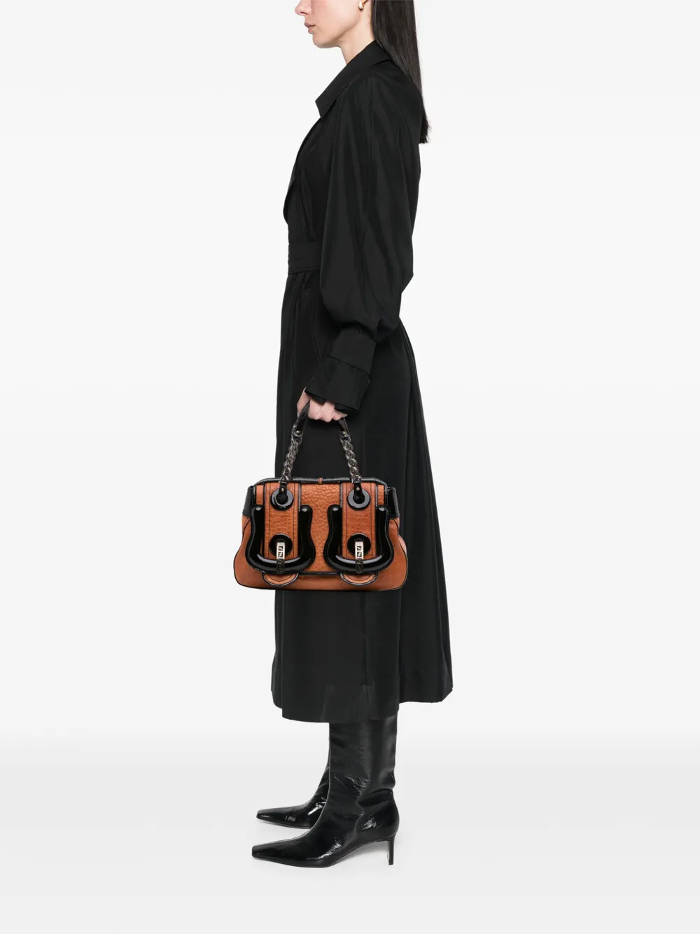 Fendi Pre-Owned 2000-2010 Medium Leather B Bag Top Handle Bag handbag | Pre-Owned | Image 2