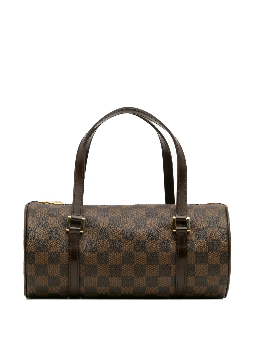 Louis Vuitton Pre-Owned 2005 ダミエ エベヌ パピヨン 26 ハンドバッグ - ブラウン Louis Vuitton Pre-Owned 2005 ダミエ エベヌ パピヨン 26 ハンドバッグ - ブラウン