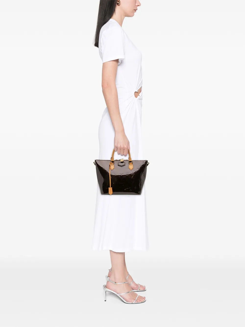 Louis Vuitton Pre-Owned 2014 Monogram Vernis Montebello MM satchel | Pre-Owned | Image 2