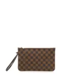 Louis Vuitton Pre-Owned 2014 Damier Ebene Neverfull MM pouch - Brown