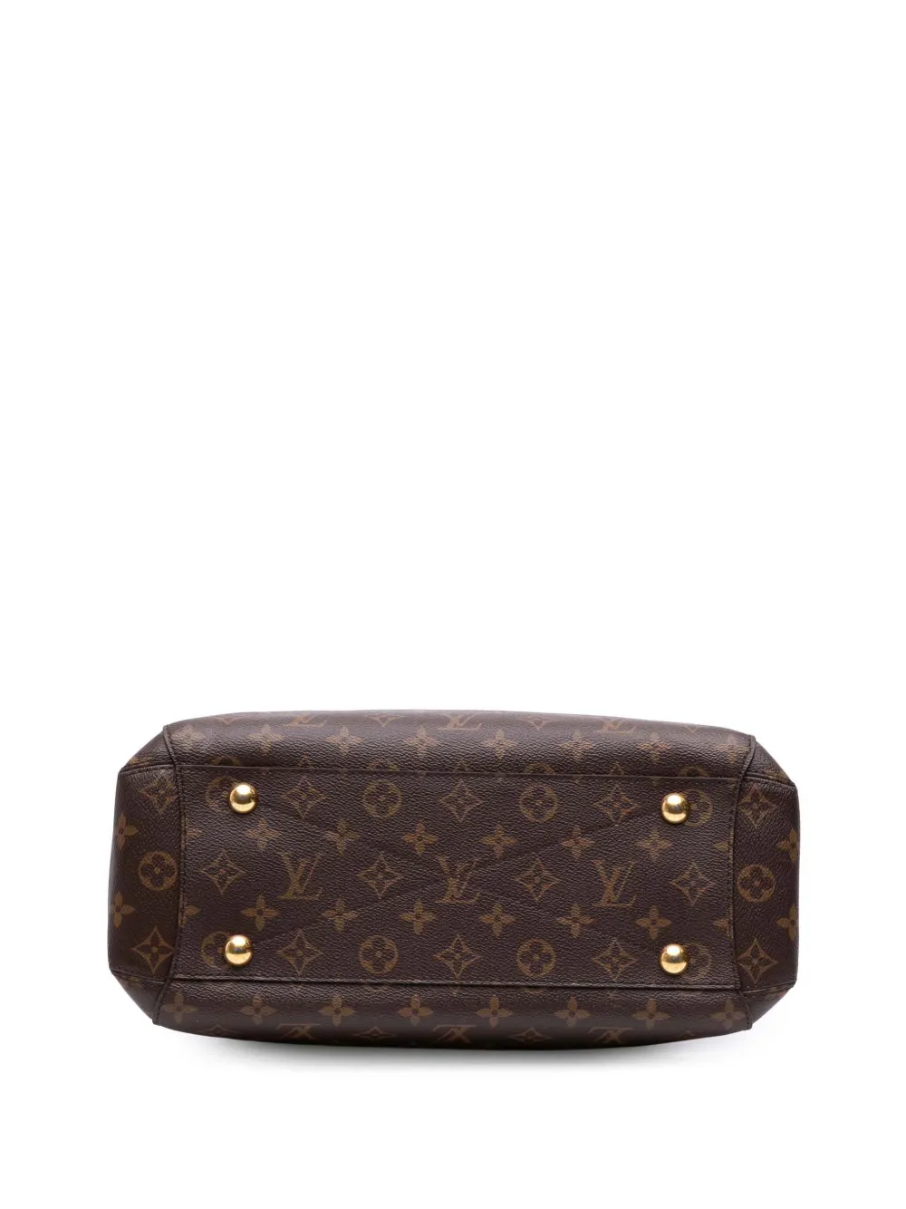 Pre-owned Louis Vuitton 2018 Monogram Montaigne Mm Satchel In Brown