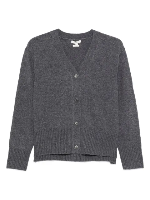 YERSE V-neck ribbed cardigan