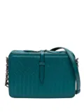 Bottega Veneta Pre-Owned 2012-2025 Nappa Intrecciato Belt Flap Camera Bag shoulder bag - Blue