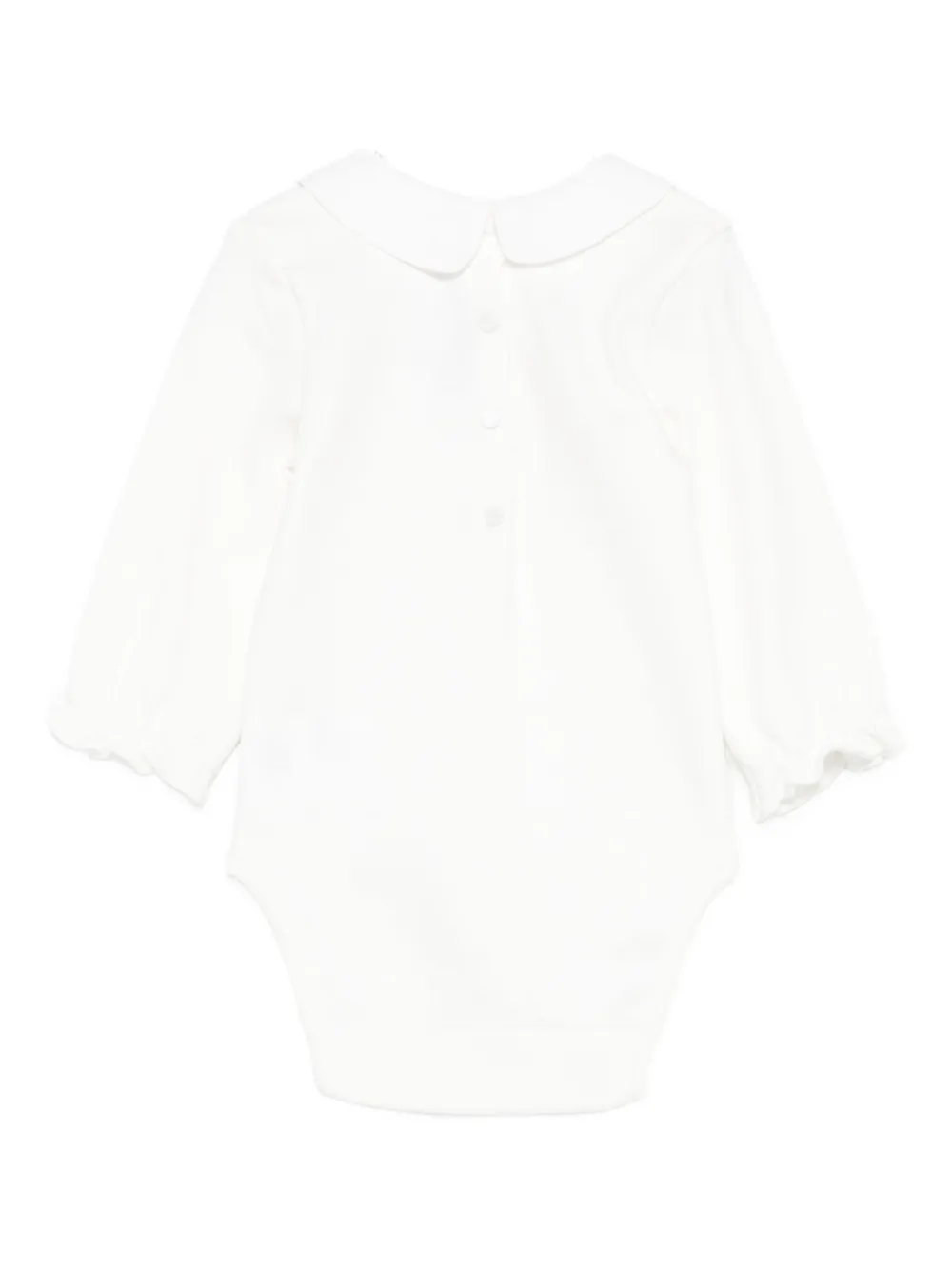 Tartine Et Chocolat Cotton Bodysuit In White