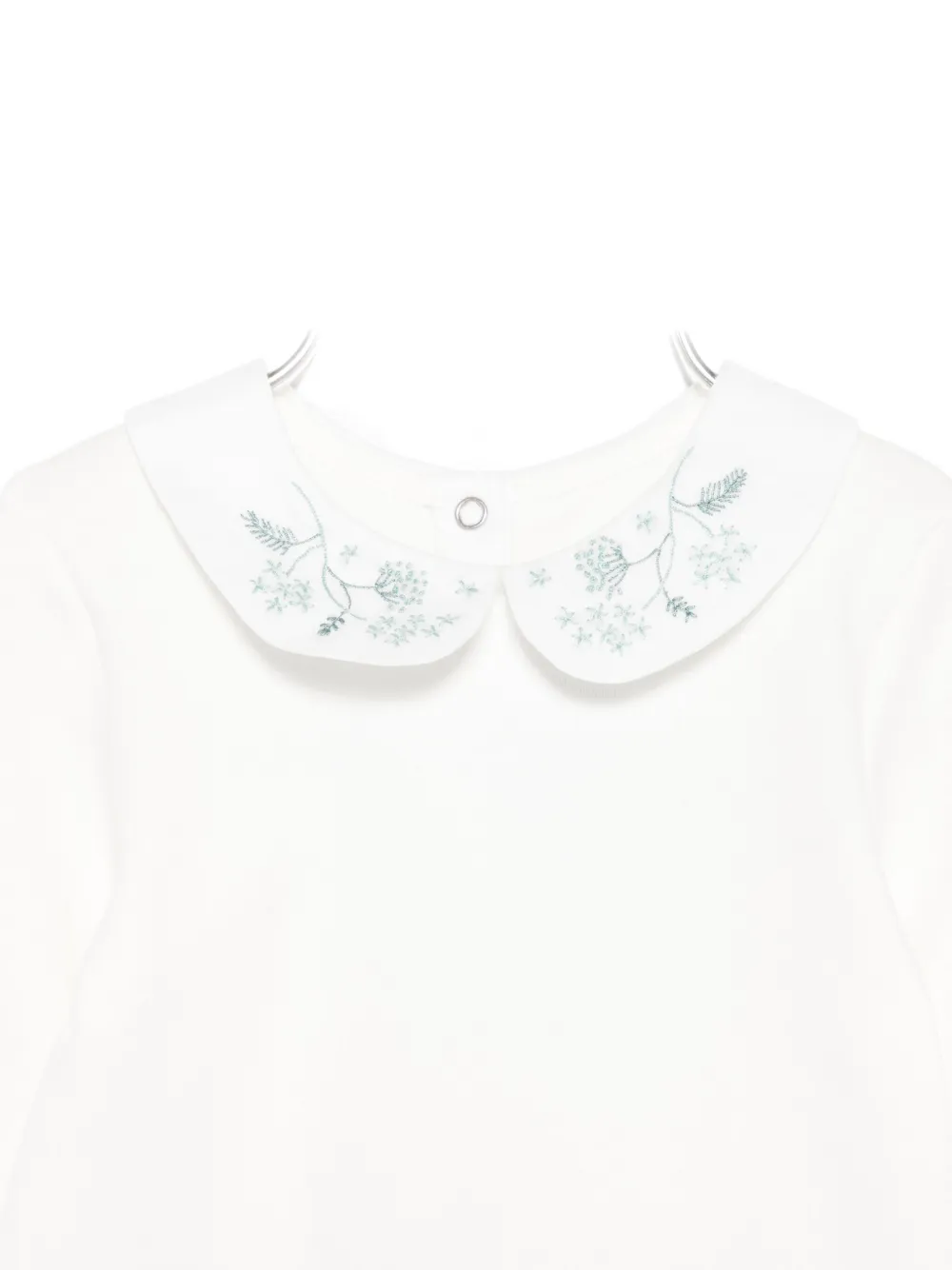 Tartine Et Chocolat Cotton Bodysuit In White